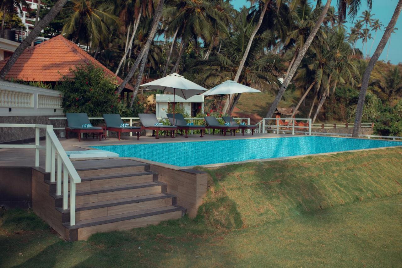 Rockholm At The Light House Beach Kovalam Exteriör bild