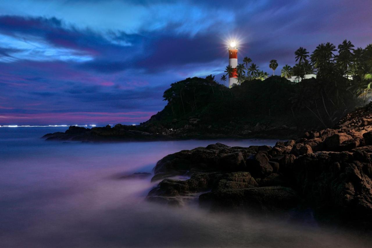 Rockholm At The Light House Beach Kovalam Exteriör bild