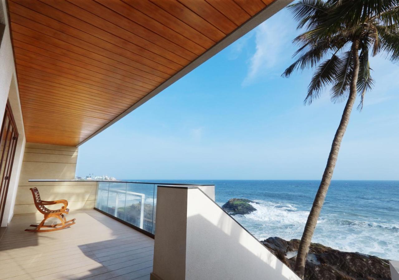 Rockholm At The Light House Beach Kovalam Exteriör bild